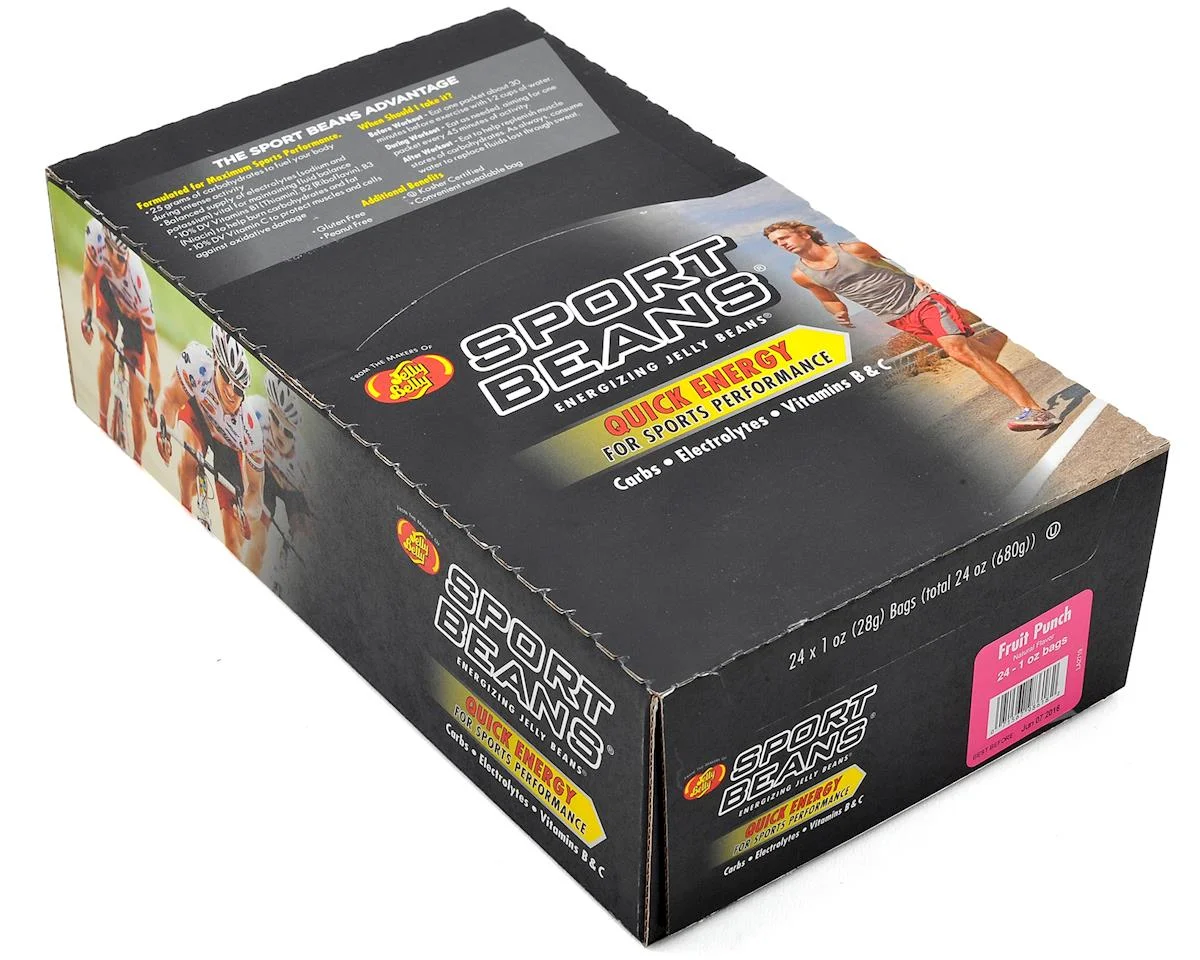 Jelly Belly Sport Beans (Fruit Punch) (24 | 1.0oz Packets)